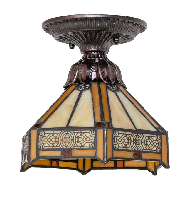 Meyda Tiffany 276097 One Light Flushmount