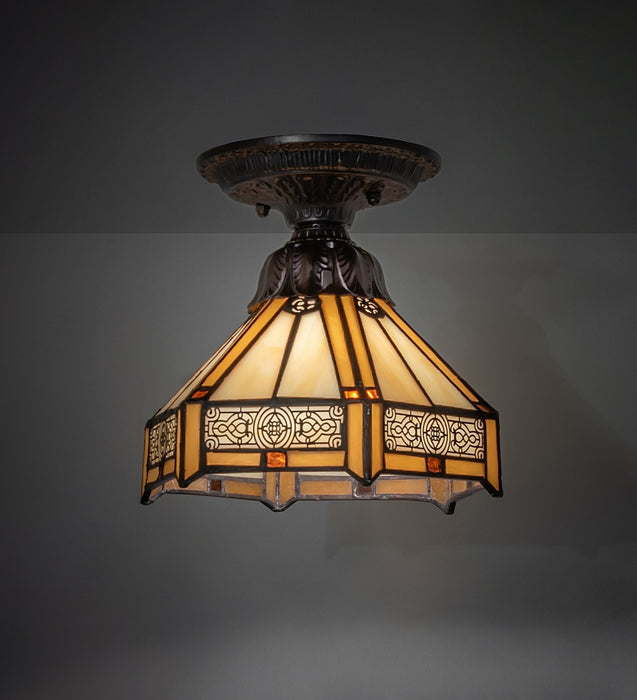 Meyda Tiffany 276097 One Light Flushmount