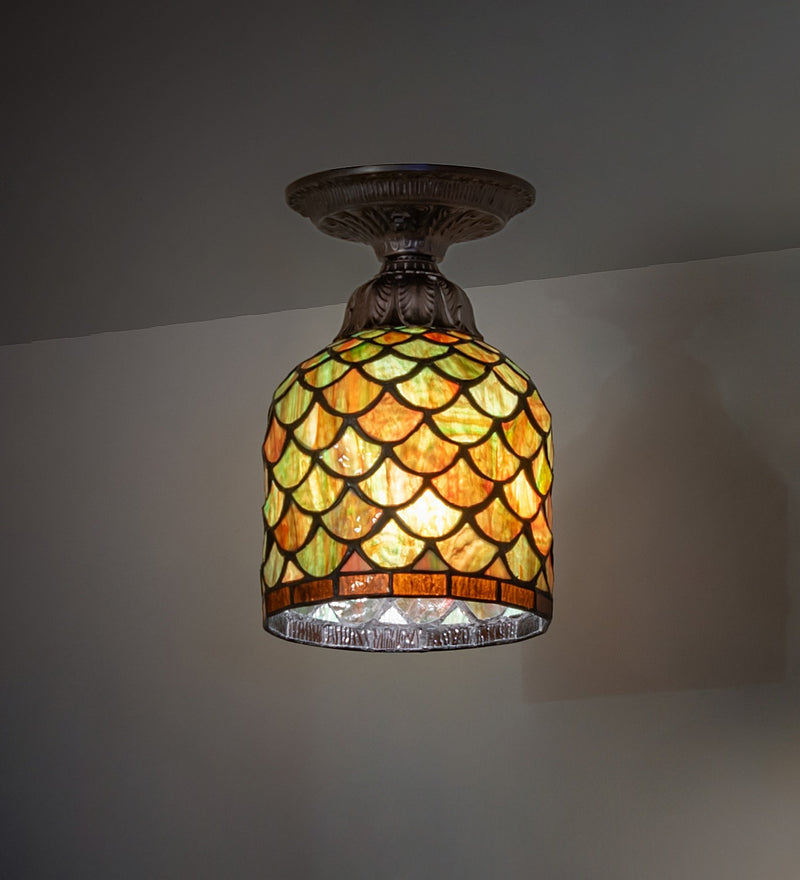 Meyda Tiffany 276100 One Light Flushmount