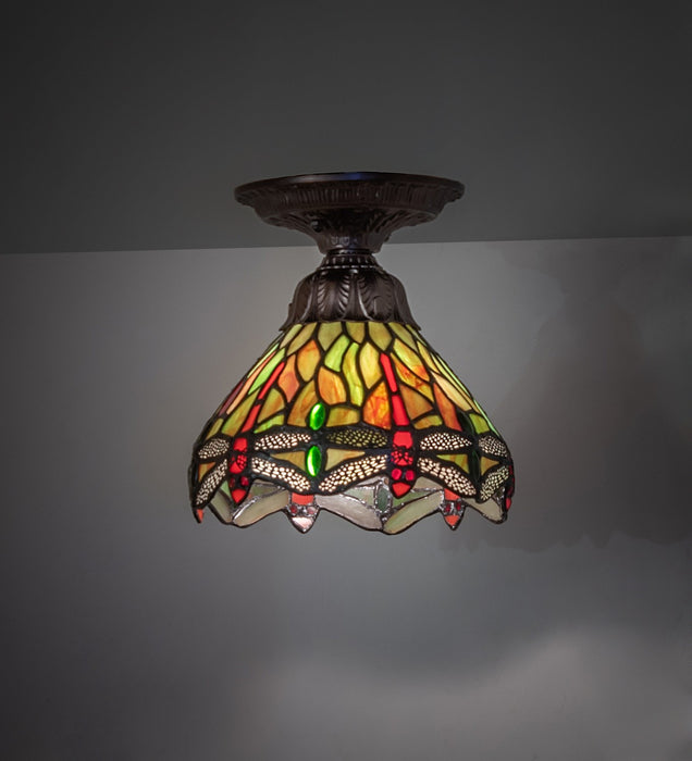 Meyda Tiffany 276102 One Light Flushmount