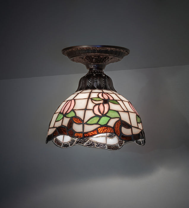Meyda Tiffany 276104 One Light Flushmount