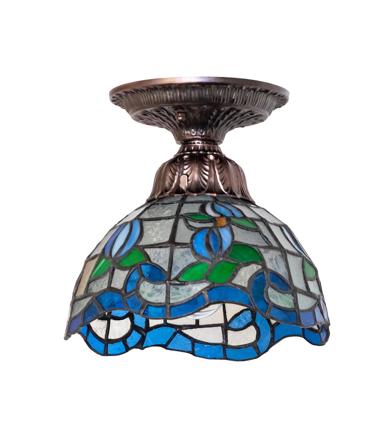 Meyda Tiffany 276108 One Light Flushmount