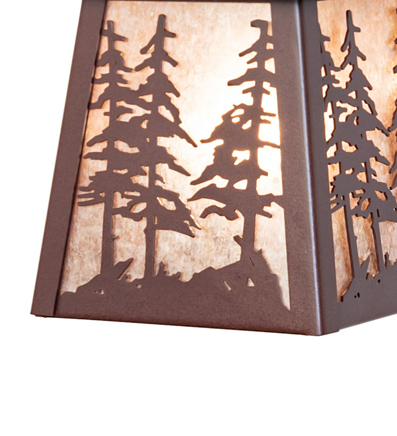 Meyda Tiffany 66415 One Light Mini Pendant, Rust