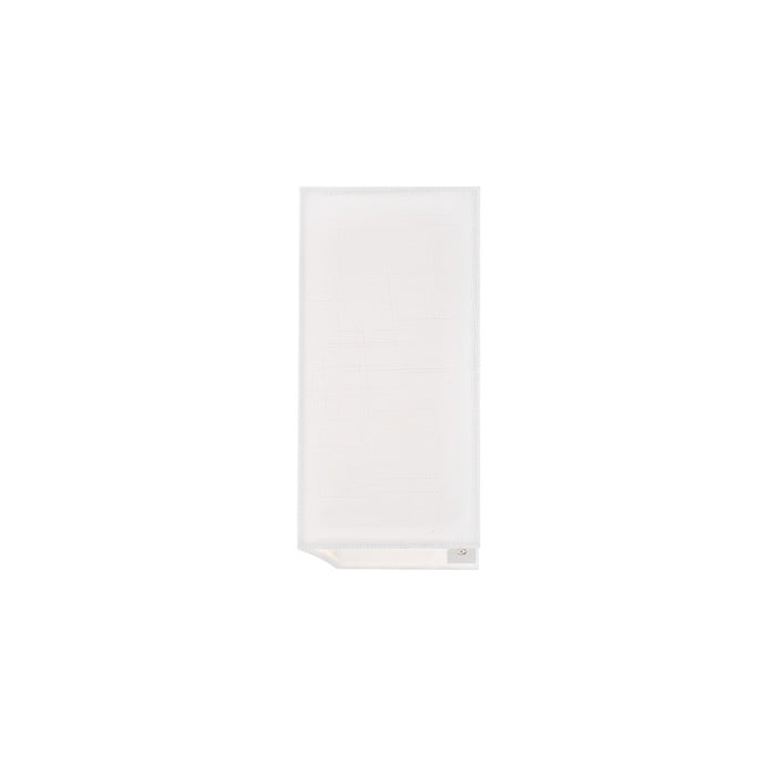 Justice Designs FAB-5655-WHTE One Light Wall Sconce