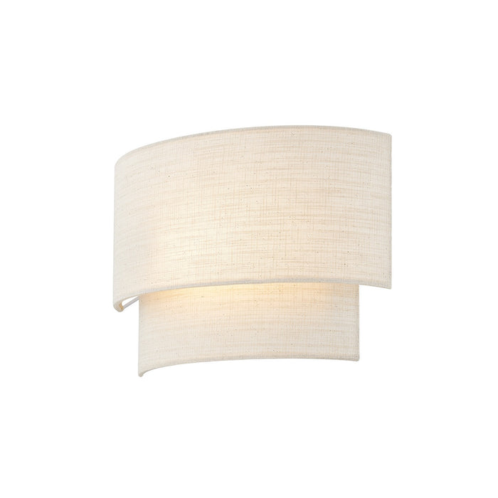 Justice Designs FAB-5770-CREM One Light Wall Sconce