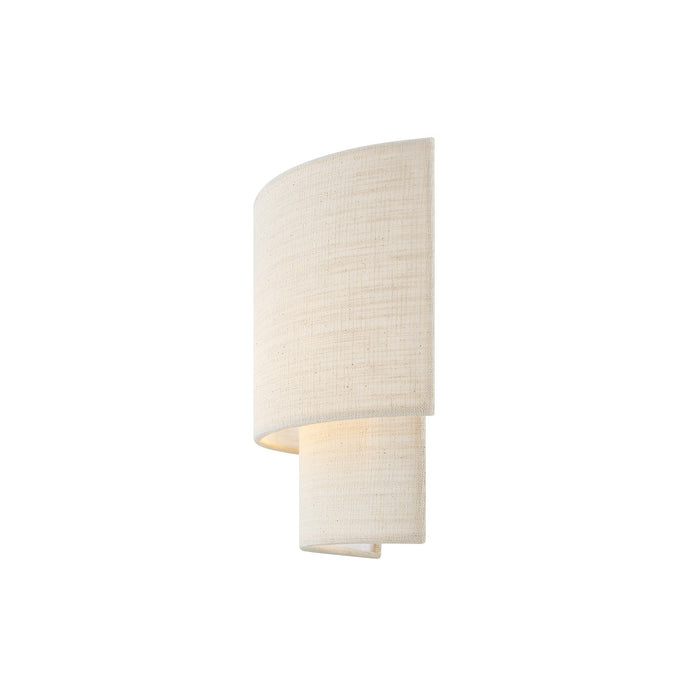 Justice Designs FAB-5770-CREM One Light Wall Sconce