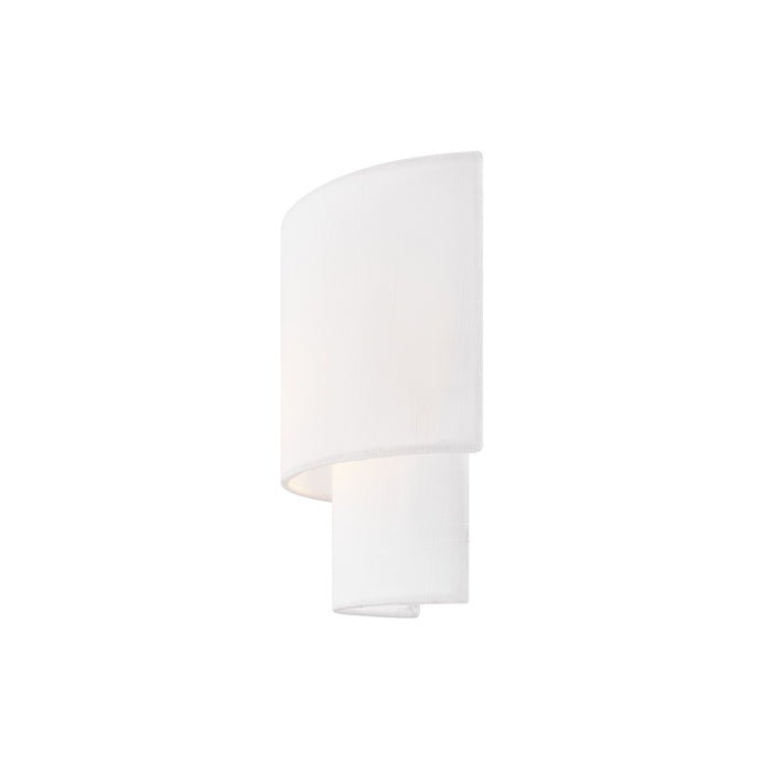 Justice Designs FAB-5770-WHTE One Light Wall Sconce