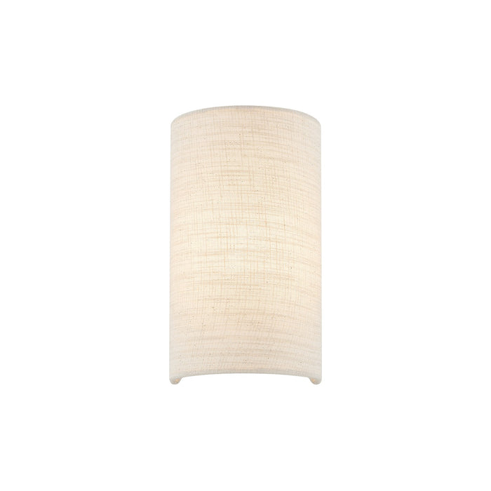 Justice Designs FAB-5945-CREM One Light Wall Sconce