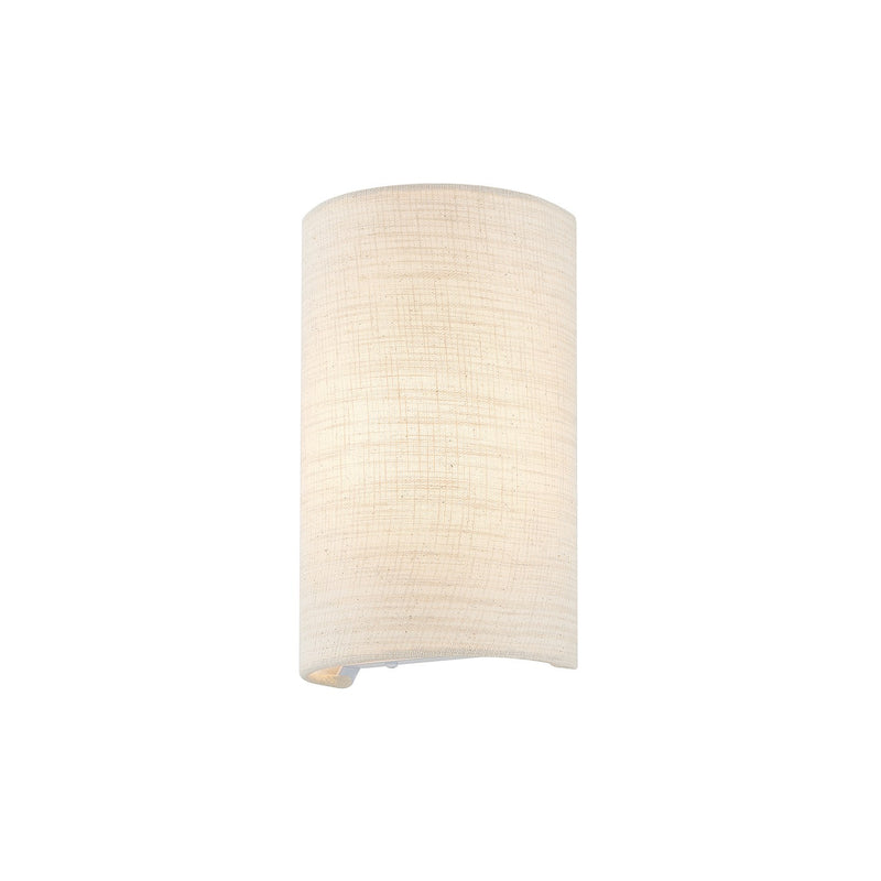 Justice Designs FAB-5945-CREM One Light Wall Sconce