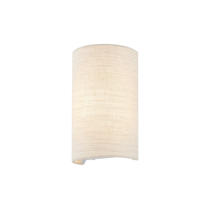 Justice Designs FAB-5945-CREM One Light Wall Sconce