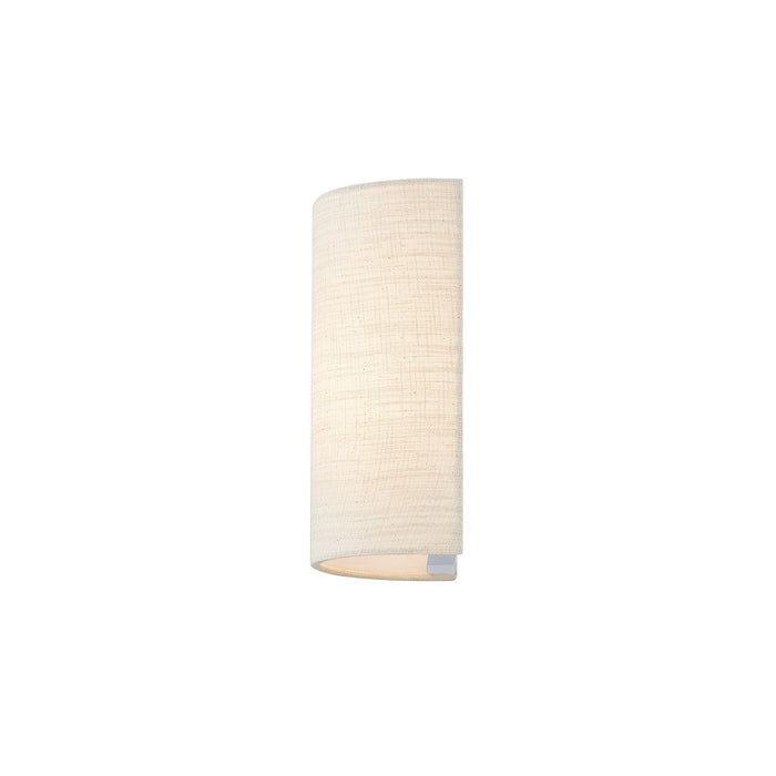 Justice Designs FAB-5945-CREM One Light Wall Sconce