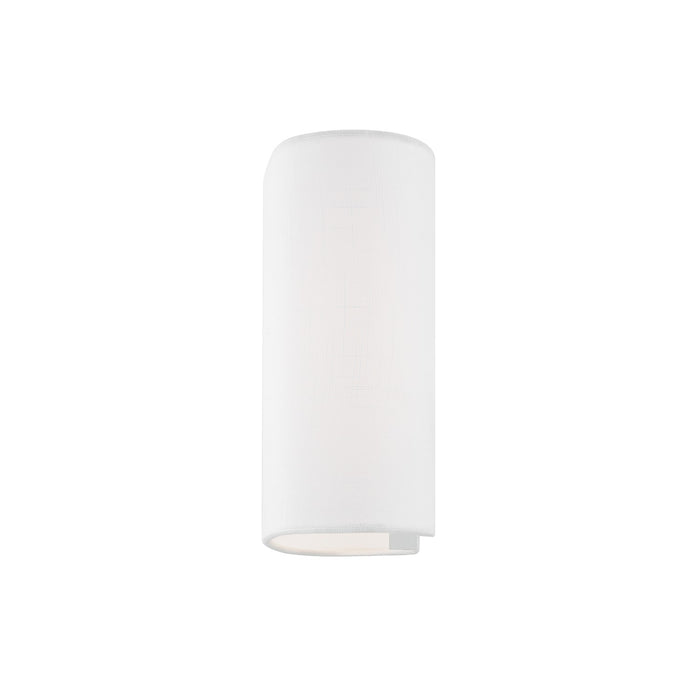Justice Designs FAB-5945-WHTE One Light Wall Sconce