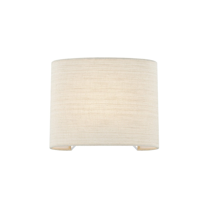 Justice Designs FAB-8855-CREM One Light Wall Sconce