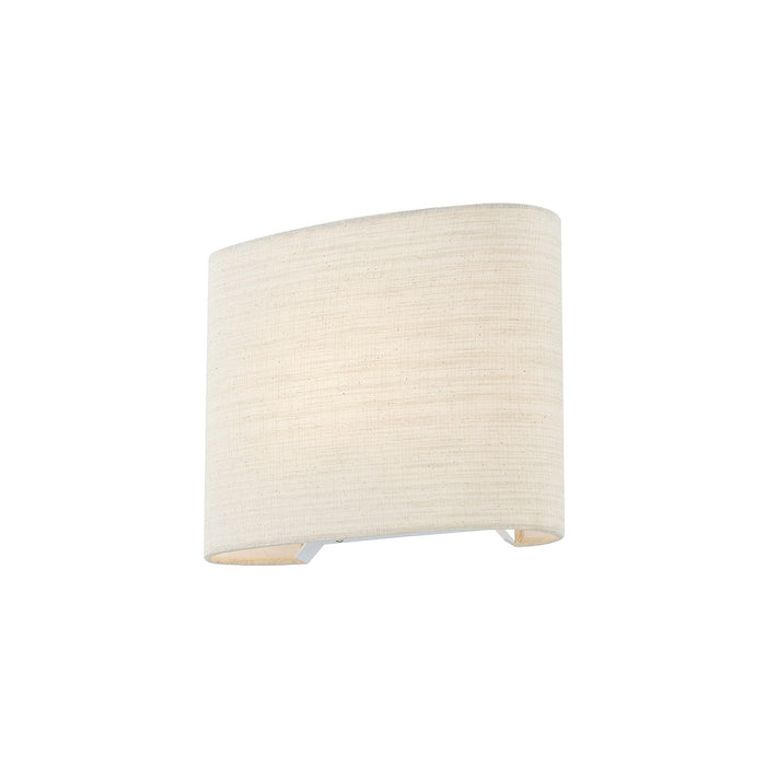 Justice Designs FAB-8855-CREM One Light Wall Sconce