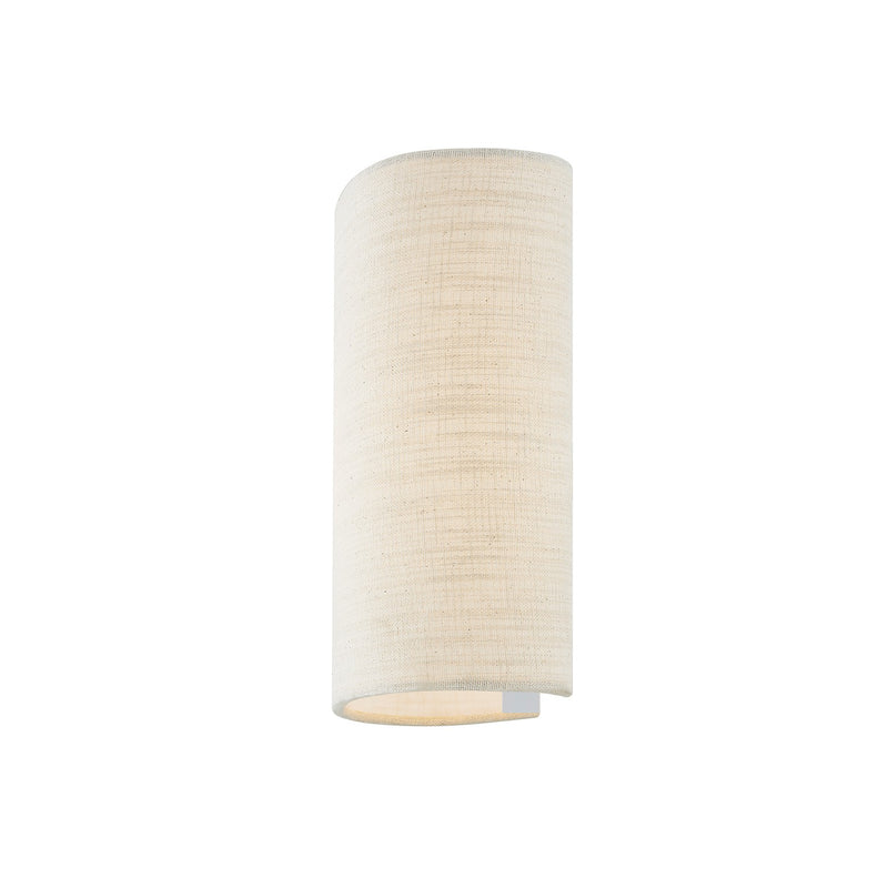 Justice Designs FAB-8855-CREM One Light Wall Sconce