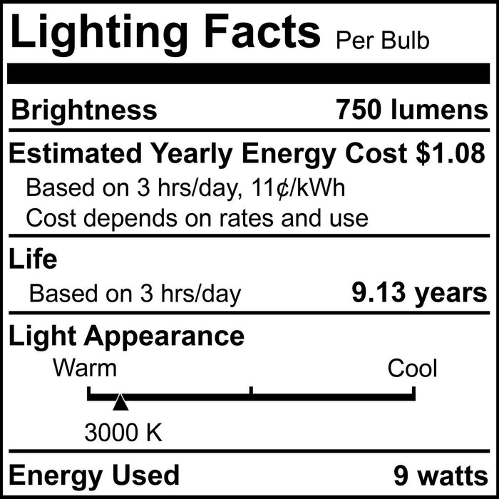 Bulbrite 774244 Light Bulb, Frost