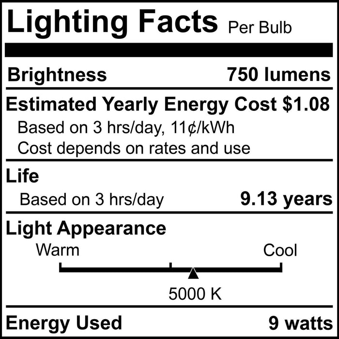 Bulbrite 774246 Light Bulb, Frost