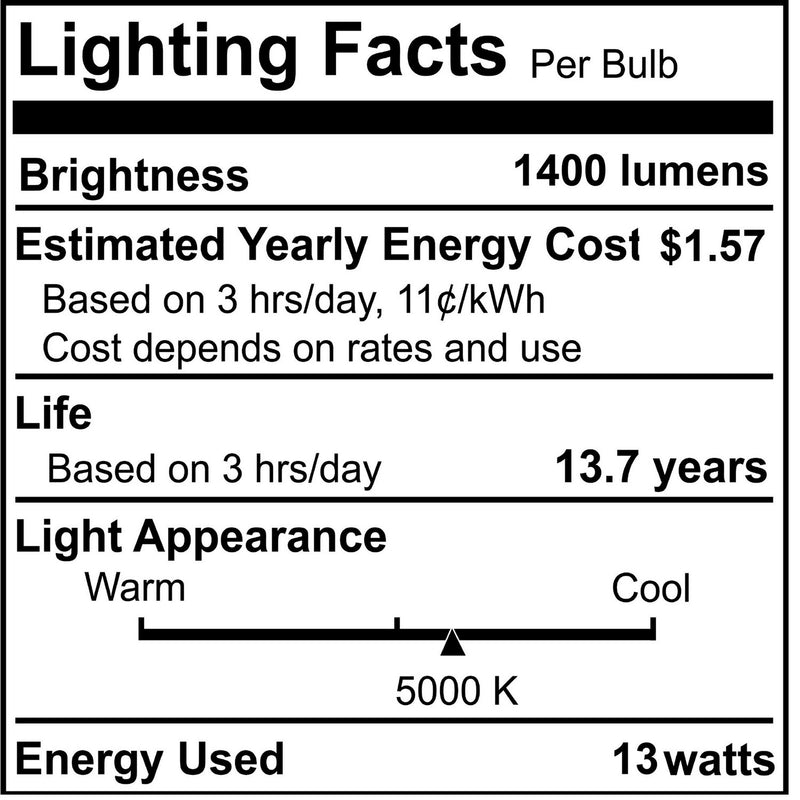 Bulbrite 776987 Light Bulb, Clear