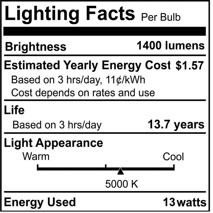 Bulbrite 776987 Light Bulb, Clear