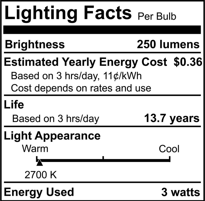 Bulbrite 776948 Light Bulb, Clear