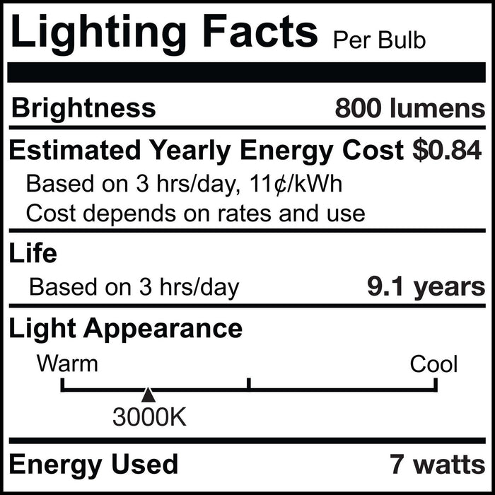 Bulbrite 776224 Light Bulb, Clear