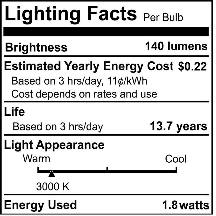 Bulbrite 770652 Light Bulb, Frost