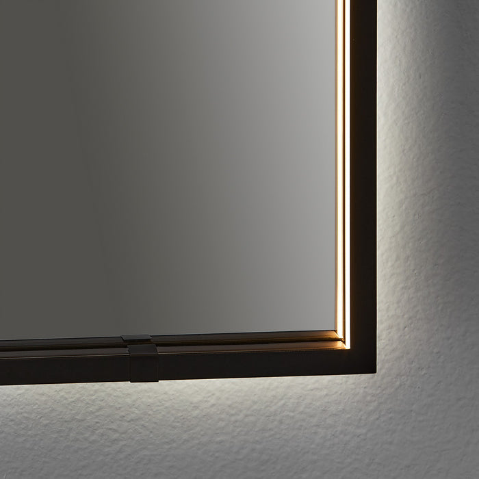 Oxygen 3-0105-15 LED Mirror, Black