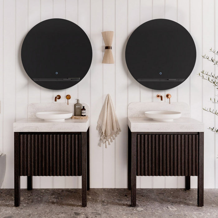 Oxygen 3-0308-15 LED Mirror, Black