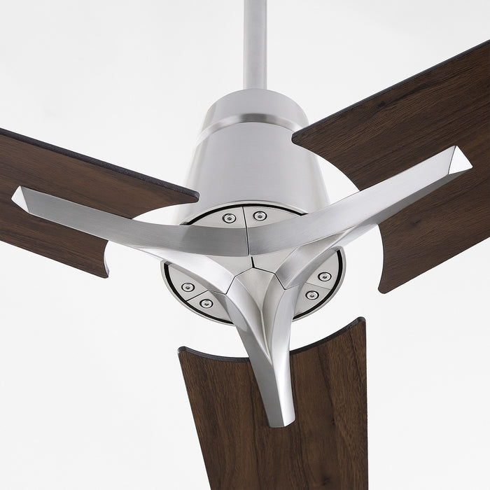 Oxygen 3-131-24 56" Ceiling Fan, Satin Nickel