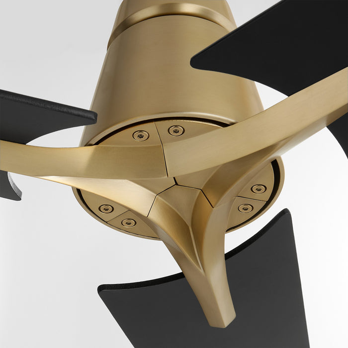 Oxygen 3-131-40 56" Ceiling Fan, Aged Brass