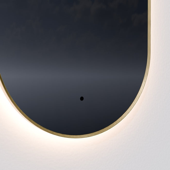 Oxygen 3-1402-15 LED Mirror, Black