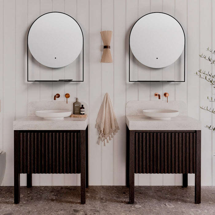 Oxygen 3-1801-15 LED Mirror, Black