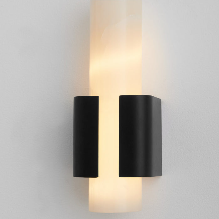 Oxygen 3-585-15 LED Wall Scone, Black