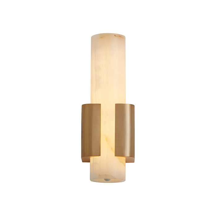 Oxygen 3-585-40 LED Wall Scone, Aged Brass