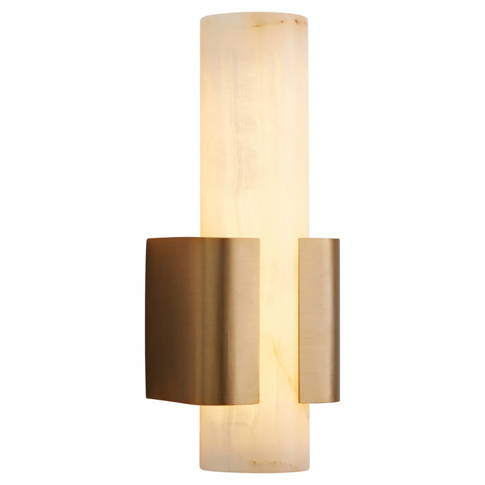 Oxygen 3-585-40 LED Wall Scone, Aged Brass
