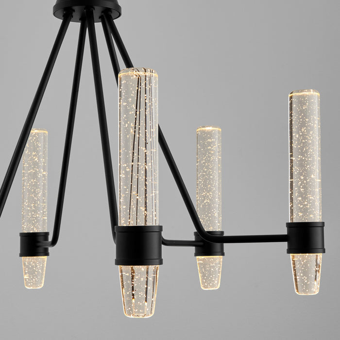 Oxygen 3-6713-15 LED Chandelier, Black