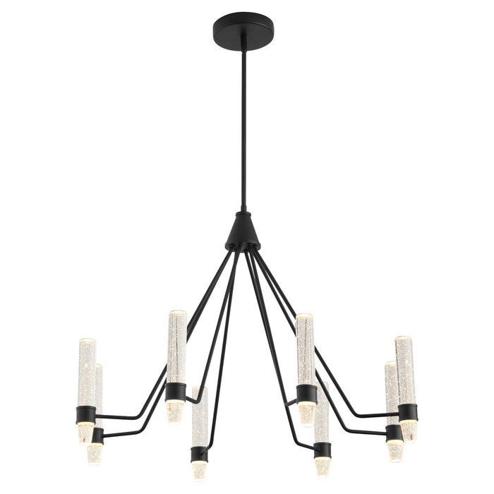 Oxygen 3-6714-15 LED Chandelier, Black