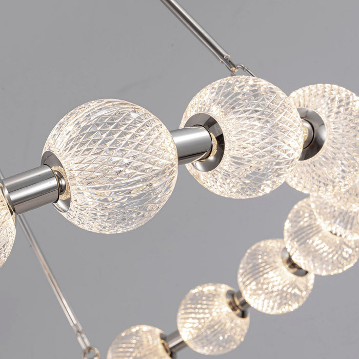 Alora CH321032PN-UNV-010 LED Chandelier, Polished Nickel