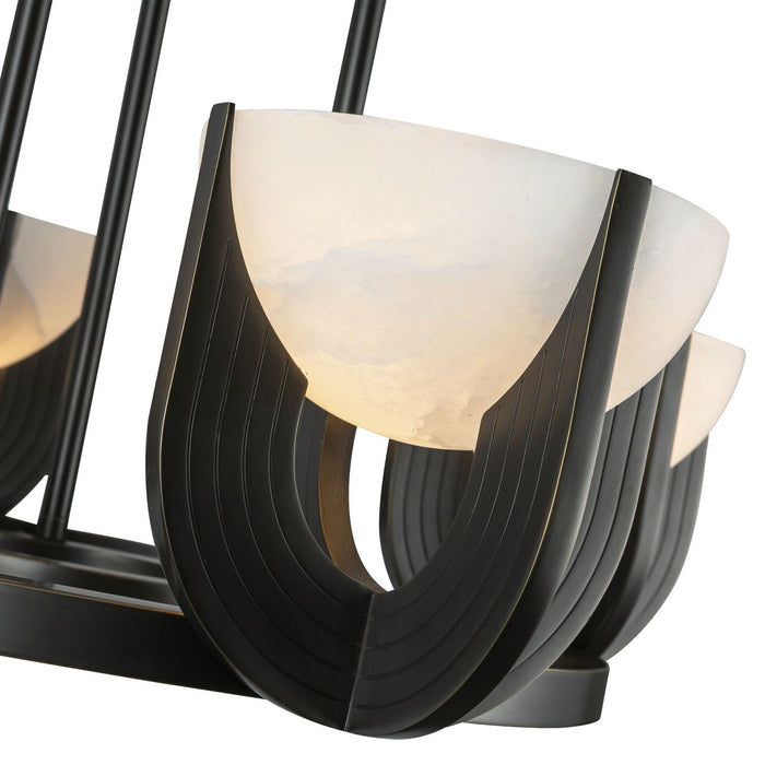 Alora CH362423UBAR-UNV LED Chandelier, Urban Bronze/Alabaster