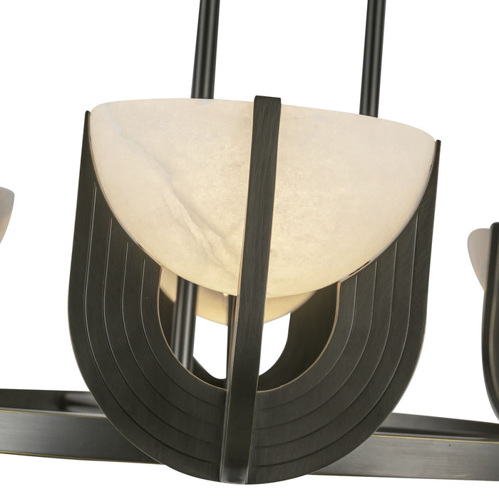 Alora CH362627UBAR-UNV LED Chandelier, Urban Bronze/Alabaster