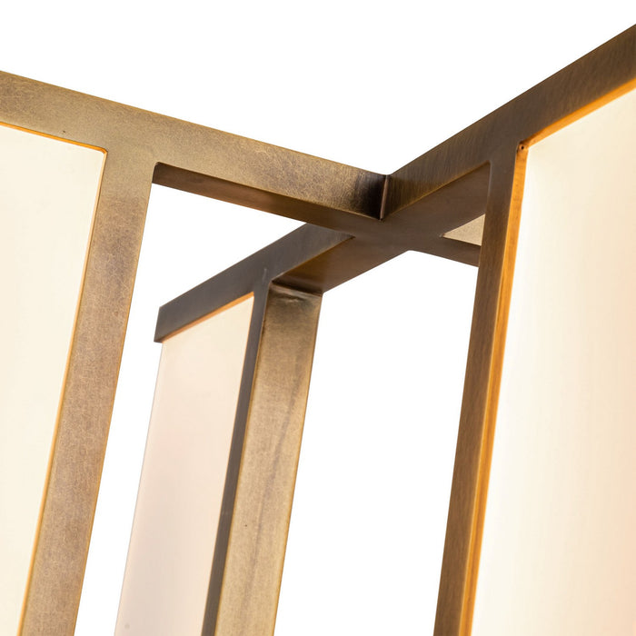 Alora TL336815VB LED Table Lamp, Vintage Brass