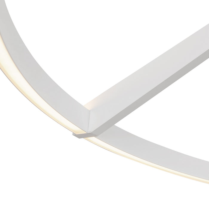 Kuzco Lighting PD27731-WH-3WCCT-UNV LED Pendant, White