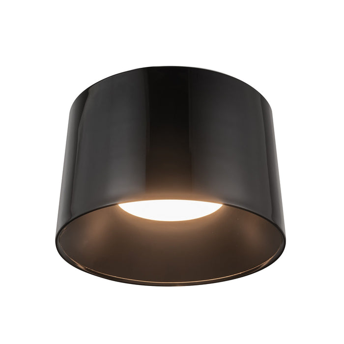 Kuzco Lighting FM16520-JB-3WCCT-UNV LED Flush Mount, Jet Black
