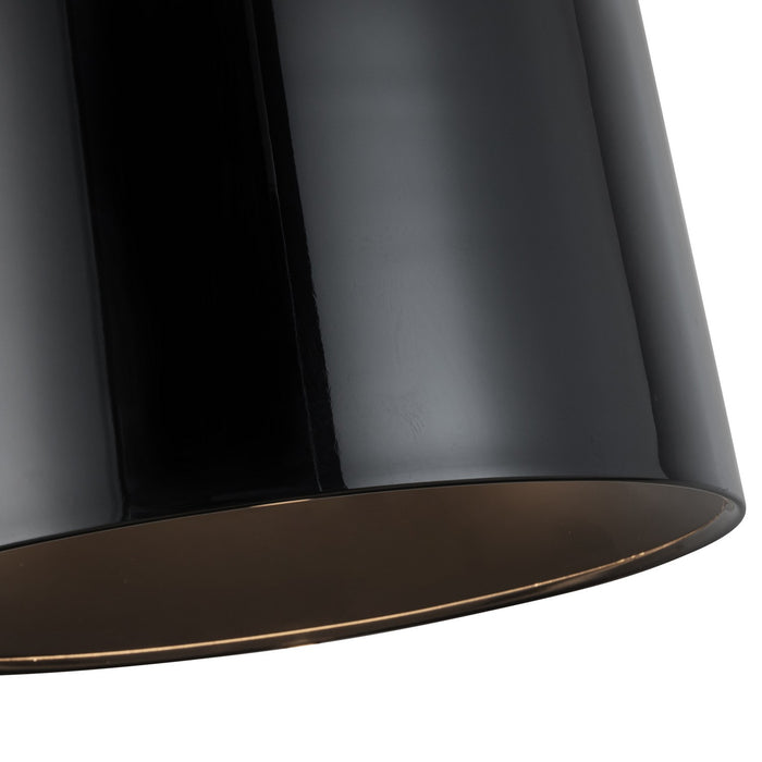Kuzco Lighting FM16520-JB-3WCCT-UNV LED Flush Mount, Jet Black