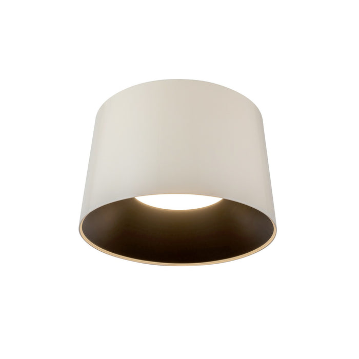Kuzco Lighting FM16512-PW-3WCCT-UNV LED Flush Mount, Pearl White