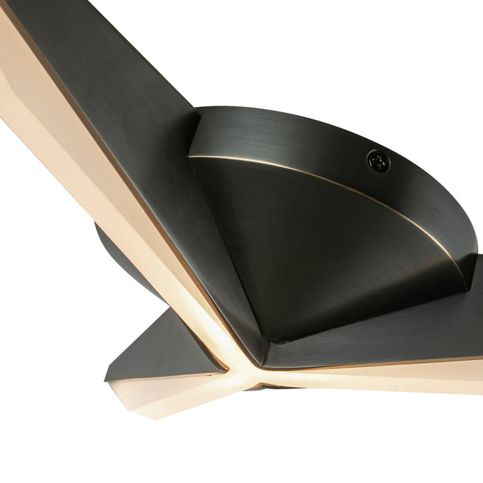 Kuzco Lighting FM64215-UB LED Flush Mount, Urban Bronze