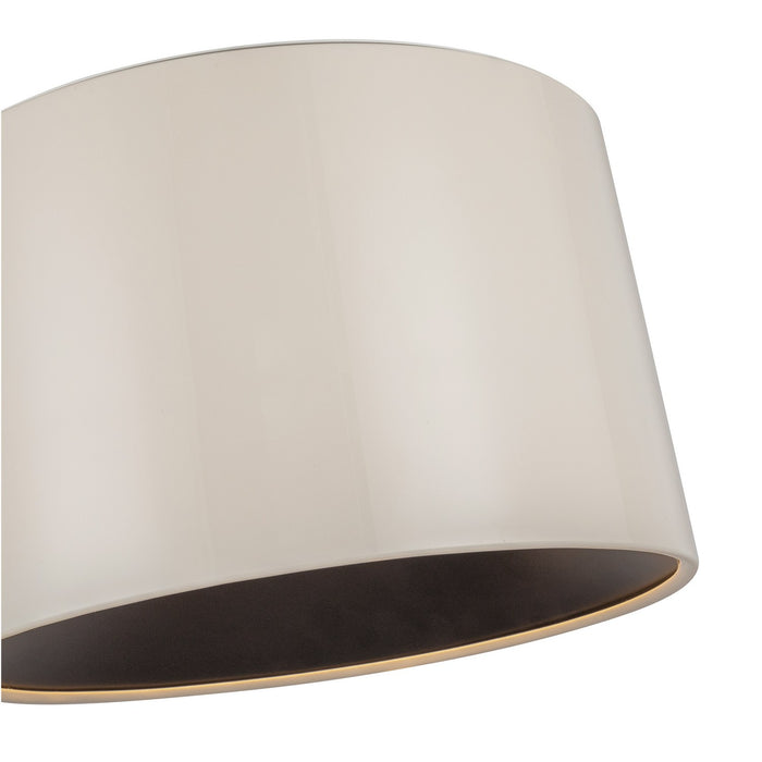 Kuzco Lighting FM16520-PW-3WCCT-UNV LED Flush Mount, Pearl White