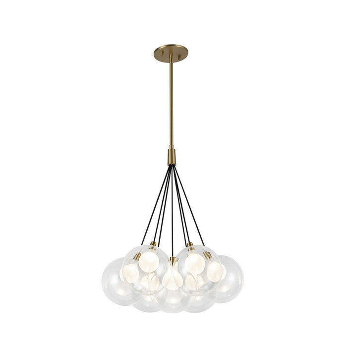 Kuzco Lighting CH3117-BG LED Chandelier, Brushed Gold