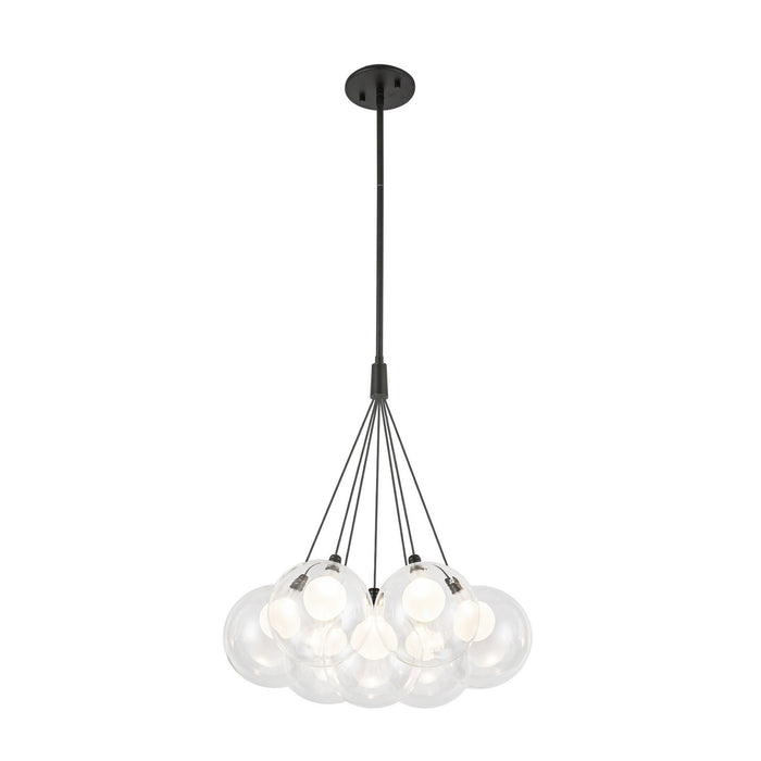 Kuzco Lighting CH3117-BK LED Chandelier, Black