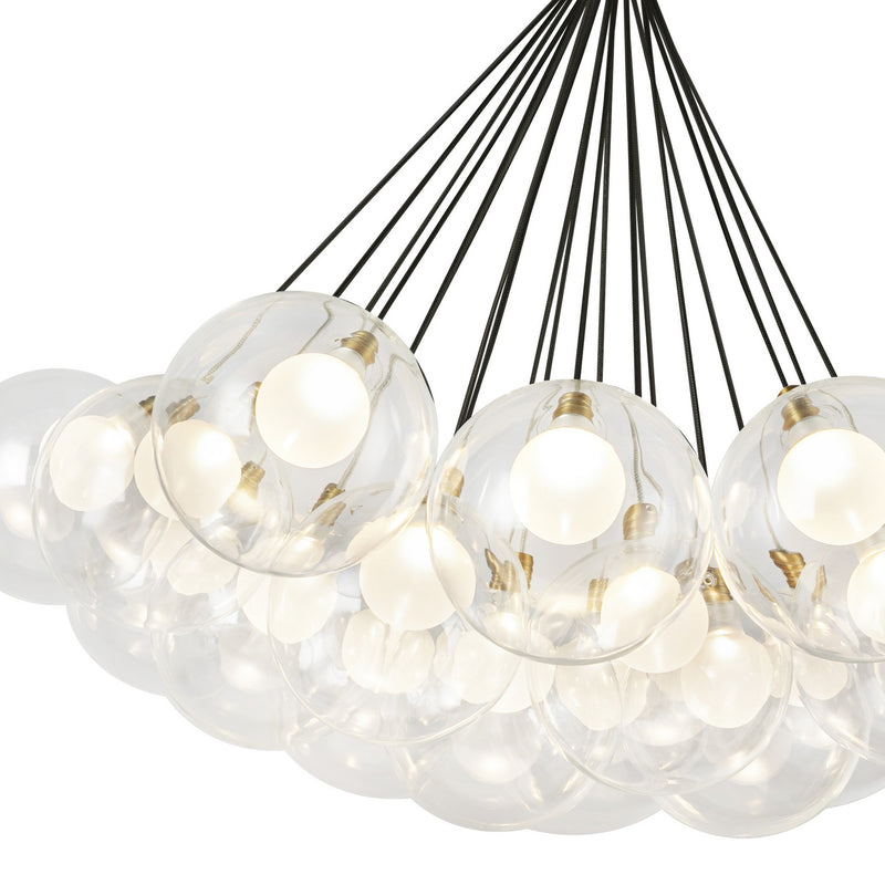 Kuzco Lighting CH3128-BG LED Chandelier, Brushed Gold